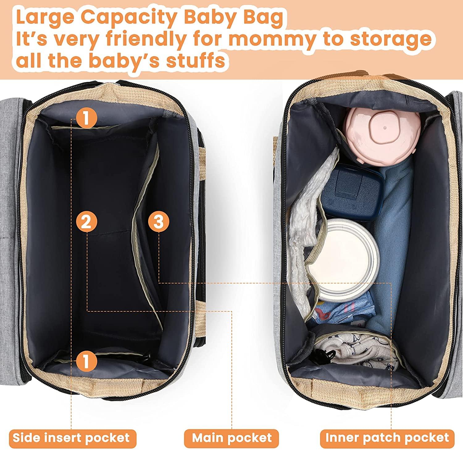 Sac à langer portatif | Berceau de voyage BabyNappy™ - baby-phoque