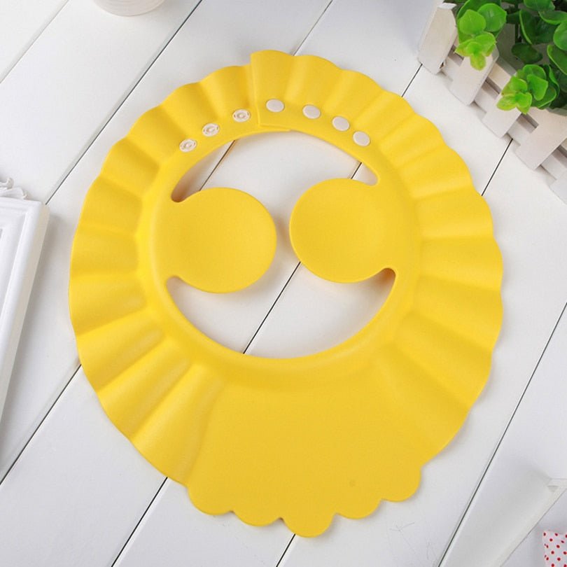 Visière chapeau pour douche bébé I ShampooCap™ - baby-phoque